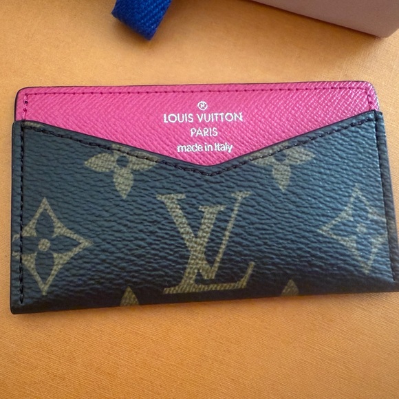 Authentic Louis Vuitton Kirigami Card Holder Set Monogram Pondichery Pink - Picture 11 of 15